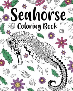 Seahorse Coloring Book, Coloring Books for Adults - Paperland