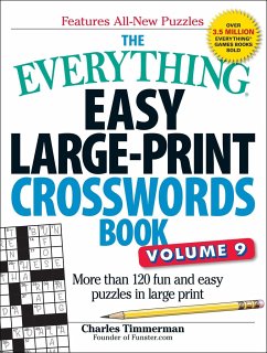 The Everything Easy Large-Print Crosswords Book, Volume 9: More Than 120 Fun and Easy Puzzles in Large Print - Timmerman, Charles