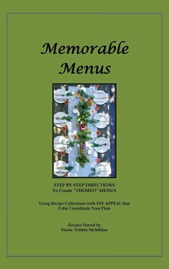 Memorable Menus - McMillen, Elaine