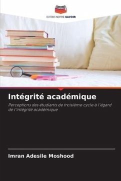 Intégrité académique - Adesile Moshood, Imran
