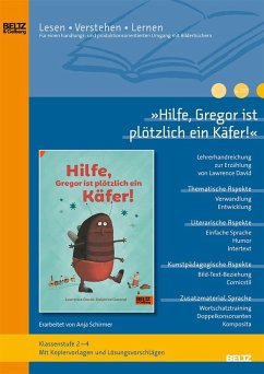 Cover »Hilfe, Gregor ist plötzlich ein Käfer!« im Unterricht