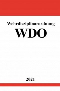 Cover Wehrdisziplinarordnung (WDO)