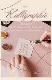 Mein Kalligraphie Übungsbuch Blanko Notizbuch für Kalligrafie Schönschreiben und Handlettering