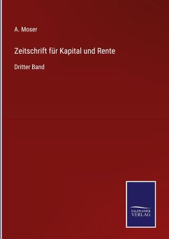 Cover Zeitschrift für Kapital und Rente