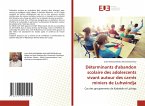 Déterminants d'abandon scolaire des adolescents vivant autour des carrés miniers de Luhwindja