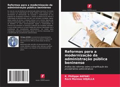 Reformas para a modernização da administração pública beninense - AKPAKI, K. Philippe;ADJALLA, Rock Mermoz