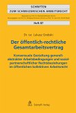 Der öffentlich-rechtliche Gesamtarbeitsvertrag (eBook, PDF)