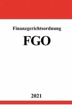 Finanzgerichtsordnung (FGO) - Studier, Ronny
