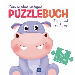 Mein erstes lustiges Puzzlebuch - Tiere und ihre Babys