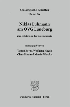 Niklas Luhmann am OVG Lüneburg.