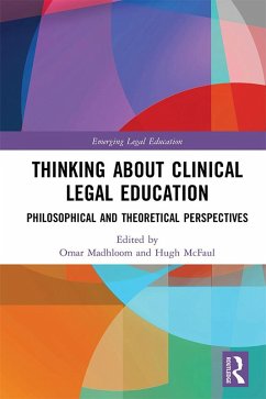 Thinking About Clinical Legal Education (eBook, ePUB)