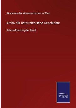 Archiv für österreichische Geschichte