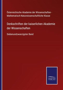 Denkschriften der kaiserlichen Akademie der Wissenschaften