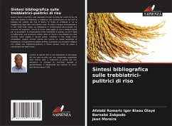 Sintesi bibliografica sulle trebbiatrici-pulitrici di riso - Biaou Olayé, Afolabi Romaric Igor;Zokpodo, Barnabé;Moreira, Jean