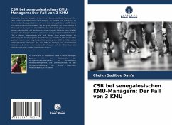 CSR bei senegalesischen KMU-Managern: Der Fall von 3 KMU - Danfa, Cheikh Sadibou