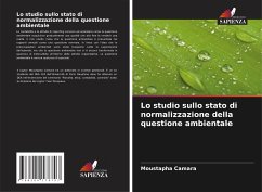 Lo studio sullo stato di normalizzazione della questione ambientale - Camara, Moustapha