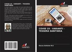 COVID 19 - VARIANTI - TESSERA SANITARIA - N'zi, Kacou Antoine