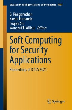 Cover Soft Computing for Security Applications (eBook, PDF)