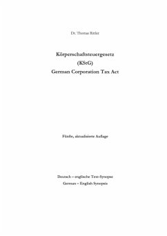 Körperschaftsteuergesetz (eBook, PDF) - Rittler, Thomas