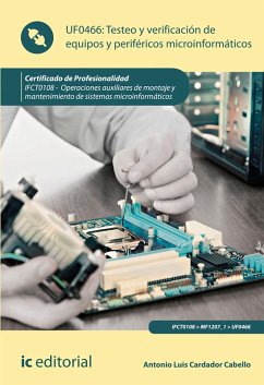 Cover Testeo y verificación de equipos y periféricos microinformáticos. IFCT0108 (eBook, ePUB)