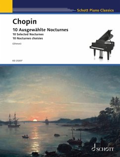 10 Selected Nocturnes (eBook, PDF) - Chopin, Frédéric