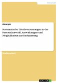 Systematische Urteilsverzerrungen in der Personalauswahl. Auswirkungen und Möglichkeiten zur Reduzierung (eBook, PDF)