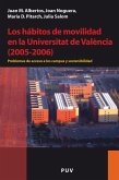 Los hábitos de movilidad en la Universitat de València (2005-2006) (eBook, PDF)