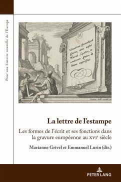 Cover La lettre de l'estampe (eBook, ePUB)