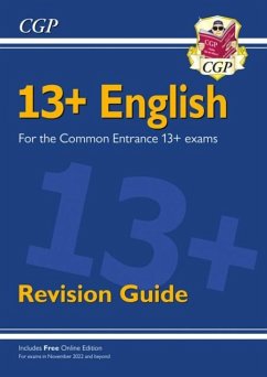 Cover 13+ English Revision Guide for the Common Entrance Exams