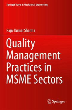 Quality Management Practices in MSME Sectors - Sharma, Rajiv Kumar