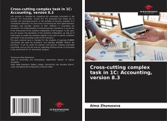 Cross-cutting complex task in 1C: Accounting, version 8.3 - Zhunusova, Alma
