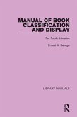 Manual of Book Classification and Display (eBook, ePUB)