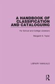 A Handbook of Classification and Cataloguing (eBook, ePUB)