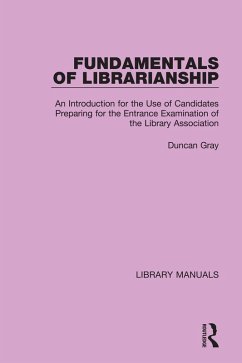 Cover Fundamentals of Librarianship (eBook, ePUB)