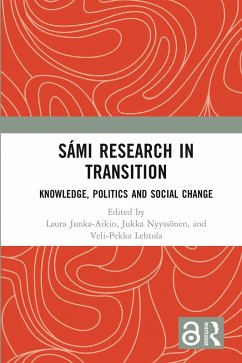 Sámi Research in Transition (eBook, ePUB) Cover Sámi Research in Transition (eBook, ePUB)