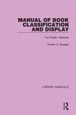Manual of Book Classification and Display (eBook, PDF) Manual of Book Classification and Display (eBook, PDF)