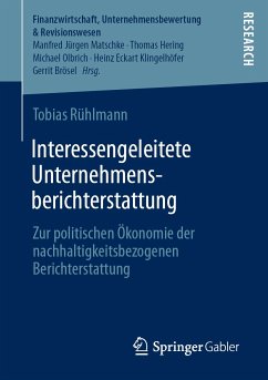 Interessengeleitete Unternehmensberichterstattung (eBook, PDF) - Rühlmann, Tobias