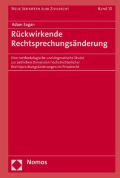 Rückwirkende Rechtsprechungsänderung - Sagan, Adam