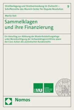 Sammelklagen und ihre Finanzierung - Voit, Moritz