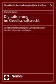 Digitalisierung im Gesellschaftsrecht