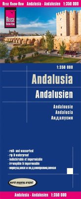 Reise Know-How Landkarte Andalusien / Andalusia (1:350.000) - Reise Know-How Verlag Peter Rump