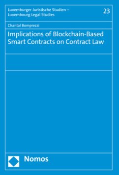 Implications of Blockchain-Based Smart Contracts on Contract Law - Bomprezzi, Chantal