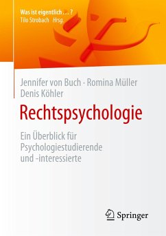 Rechtspsychologie - Buch, Jennifer von;Müller, Romina;Köhler, Denis