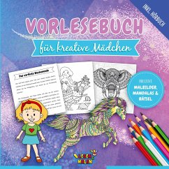 Vorlesebuch für kreative Mädchen - und Malen, Lesen