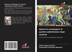 Cover Approccio pedagogico di qualità soddisfazione degli studenti
