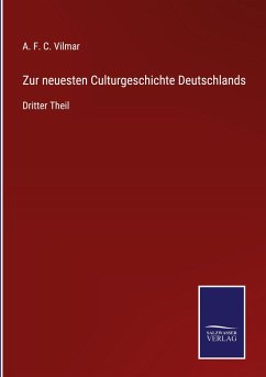 Zur neuesten Culturgeschichte Deutschlands