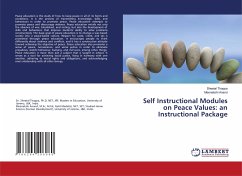 Self Instructional Modules on Peace Values: an Instructional Package - Thappa, Sheetal;Anand, Meenakshi