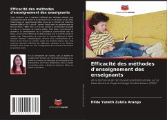 Efficacité des méthodes d'enseignement des enseignants - Zuleta Arango, Hilda Yaneth