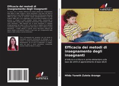 Efficacia dei metodi di insegnamento degli insegnanti - Zuleta Arango, Hilda Yaneth