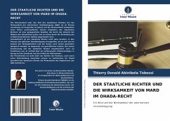 DER STAATLICHE RICHTER UND DIE WIRKSAMKEIT VON MARD IM OHADA-RECHT - Tobossi, Thierry Donald Abinibola